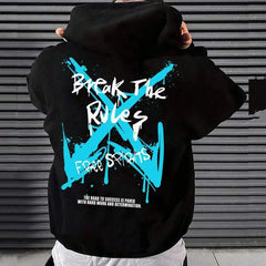 New Printed Hoodies for Men Casual Long Sleeve Hooded Sweatshirts Hip Hop Harajuku Hoodie  Men Tops Hoodies Unisex