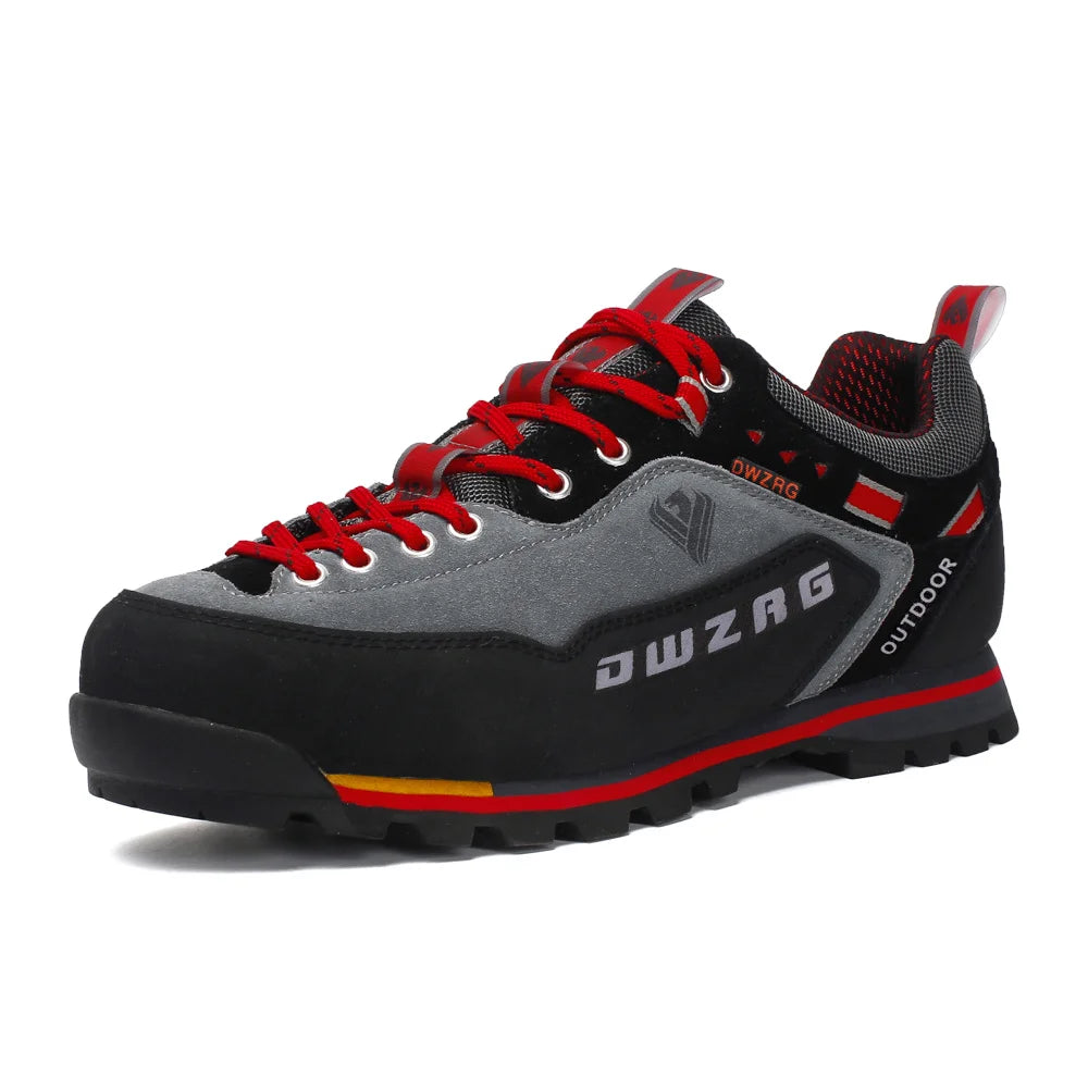 Men's Boots Hiking Boot for Men Waterproof Climbing Shoes Anti-collision Outdoor Casual Lace-up Sneakers Snow Boots