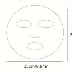 100 Clear Mask Sheets - Skincare Essentials for a Glowing Complexion - Disposable Hydrating Mask Facial Treatment Too face QIWU