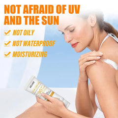 Whitening Sunscreen SPF90+ UV Protection Sun Screen Lsolation Moisturizing Brightening Face Body Arms Thighs Sunblock Skin Care