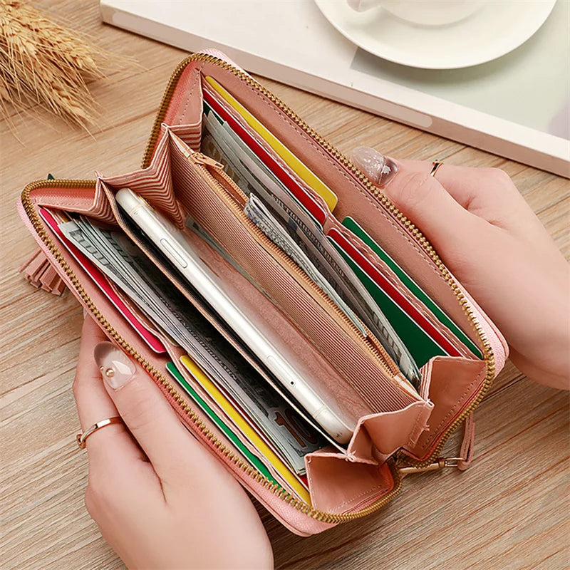Women’s Long Wallets Purses Luxury Love Heart Wallets