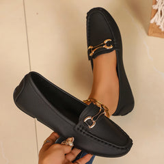 Women Flats 2025 New Fashion Sneakers Women Spring Autumn Casual Shoes Slip on Mary Jane Shoes Round Toe Solid Flat Loafers