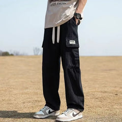 Men Cargo Tactical Pants Work Combat Multi-pockets Casual Training Trousers Overalls Clothing Joggers Hiking Mens Cargo Pant 1PC