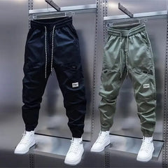 Men's Harem Pants Man Breathable Men's Clothing New Casual Pants Man Straight Trousers