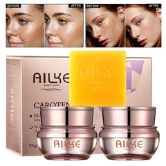 AILKE Pure Carotene 3-In-1 Skin Care Range, Clean Skin With Niacinamide, Antioxidant, Improves Dull Skin For Men and Women
