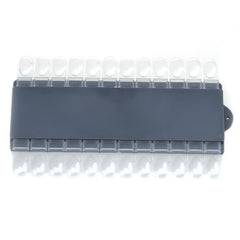 Nail Art Practice Manicure Tools Natural Color Nail Color  Board Fake Nail Color Palette Nail Color Shelf False Nail Display