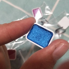 40 Colors 3g Solid Nail Glitter Pearlcent Watercolor Magic Mirror Powder Nail Art Glitter Illusion Aurora Powder Chunky Glitter