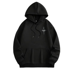 Men's hoodies, high-quality long-sleeved hooded sweatshirts spring and autumn casual sports tops for men's wear
