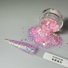 Nail Glitter Powder Dust Iridescent Flakes Sequins Gold Silver Super Shining Paillette Nail Art Manicure Decorations