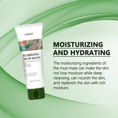 facial foam cleansing lotion deeply cleanses, removes dirt, absorbs oil, shrinks pores and cleanses the skin