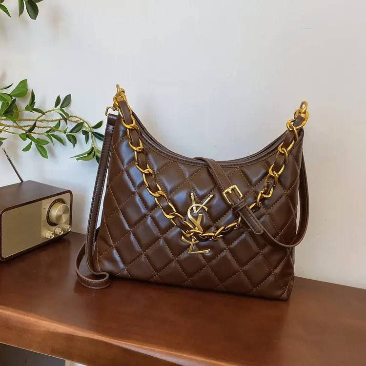 Stylish Quilted Crossbody Bags for Women New Arrival, Minimalist & Niche Design Versatile Shoulder Bag Perfect for Daily Commute
