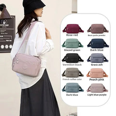 Fashionable Crossbody Bags for Women Leisure Shoulder Bag with Adjustable Shoulder Strap Zipper Closure Suitable for Daily Use