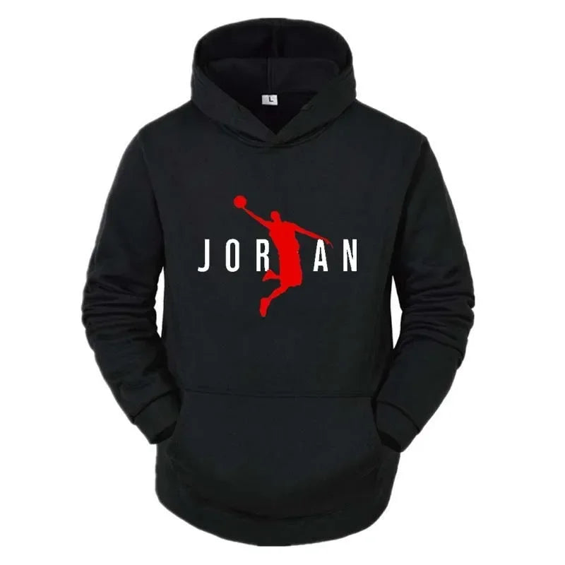 Men's hoodie autumn/winter trendy and fashionable sportswear, high-quality hoodie, casual hooded sportswear, comfortable