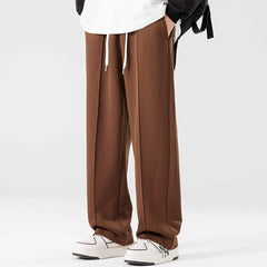 Loose Straight Casual Men's Clothing Pants
