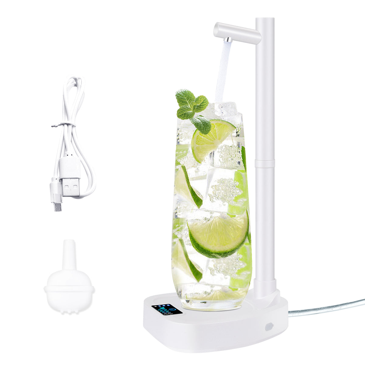 Rechargeable water dispenser pump – smart hands-free dispensing