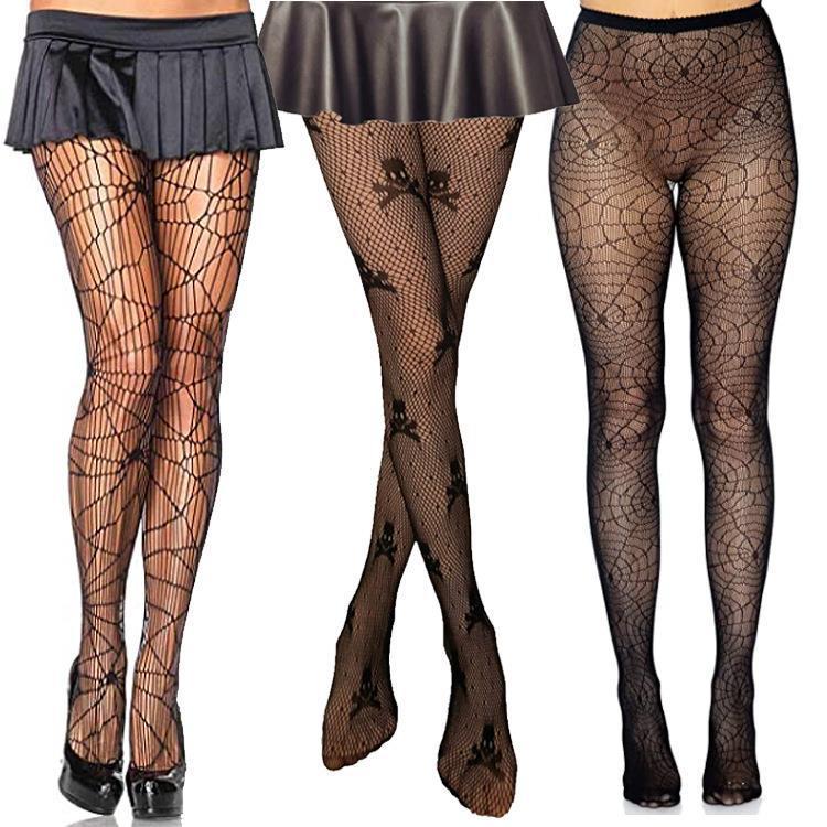 Women's Halloween Spider Fishnet Stockings Pantyhose