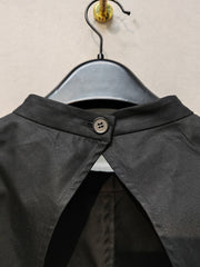 Fashionable Backless Elastic Jumpsuit Loose Trousers