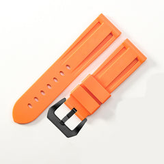 Waterproof Rubber Pin Buckle Silicone Watch Strap