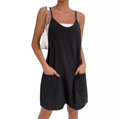 Jumpsuit Fashion Clothing Lace Pockets