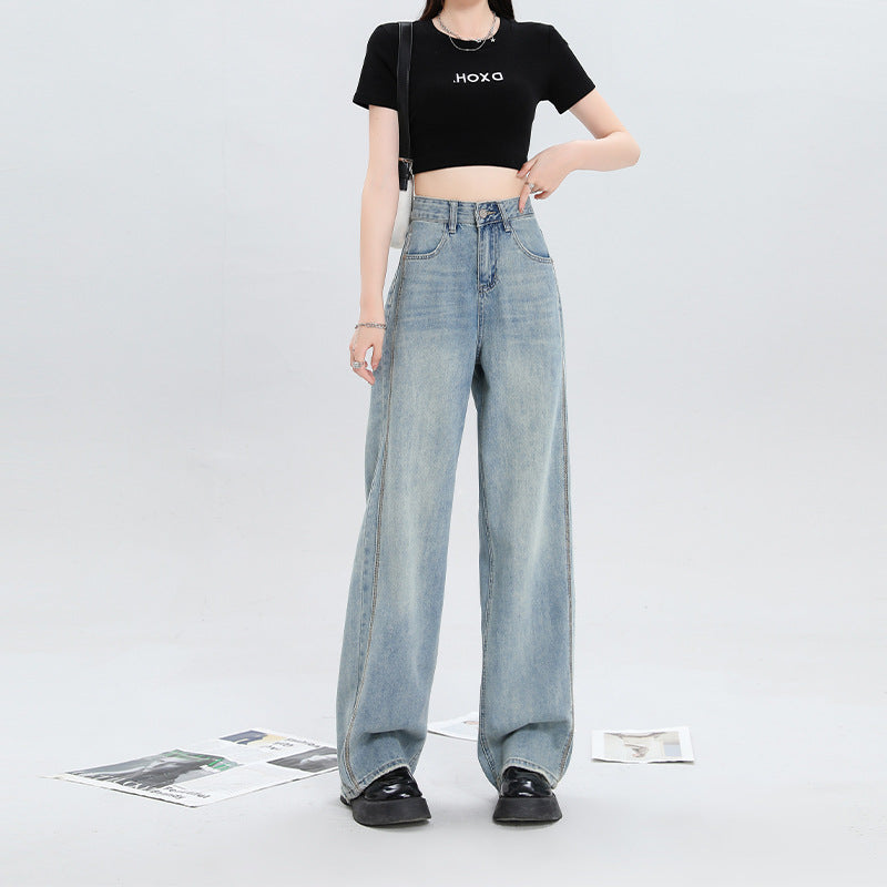 Summer Super Soft Wide Leg Jeans For Women