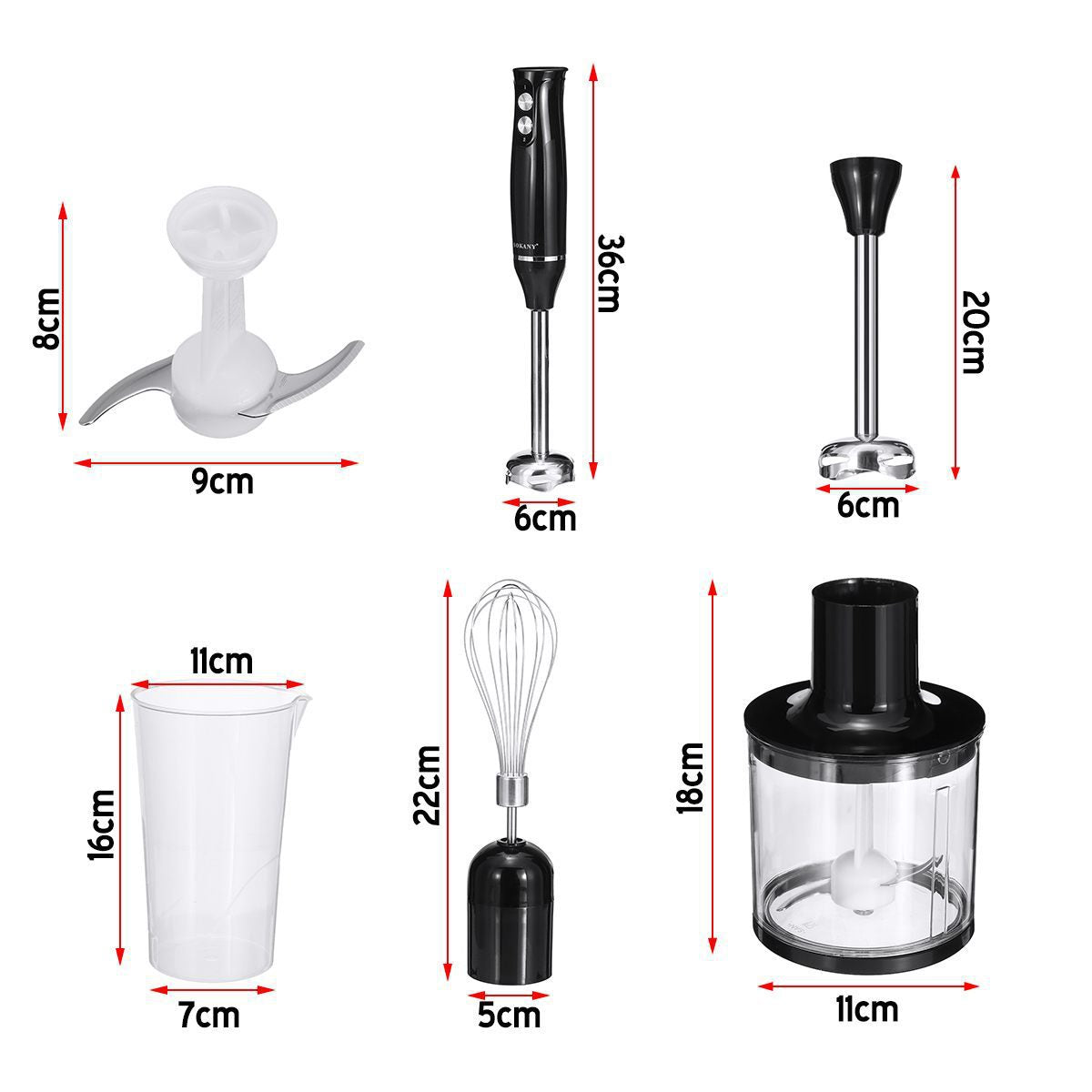 Electric hand blender 700W egg beater – Pick N Drop kitchen gift USA Europe