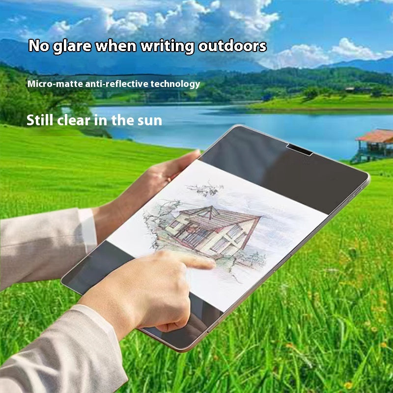 iPad paper texture screen protector – fingerprint-proof dustproof detail