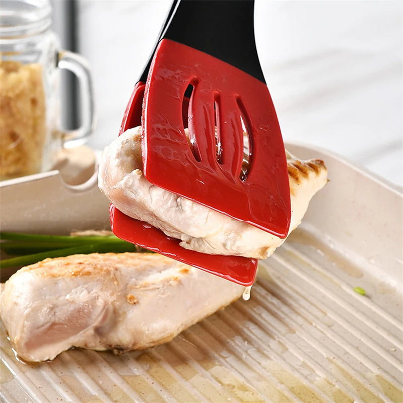 3-in-1 silicone spatula clip kitchen tool – Pick N Drop kitchen gift USA Europe