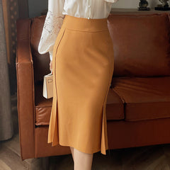 French Fishtail Sheath Split Gao Zhi Skirt Women's Clothing