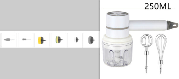 Rechargeable electric egg beater handheld – Pick N Drop baking gift USA Europe