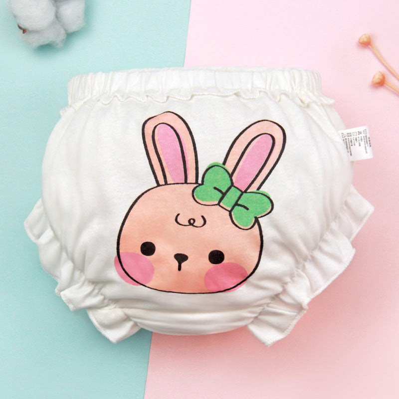 Korean Style Shorts Children's Briefs Girls' Underwear Without Pp