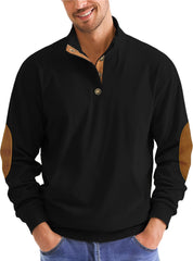 Autumn And Winter Outdoor Casual Stand-up Collar Long-sleeved Pullover Men's New Style