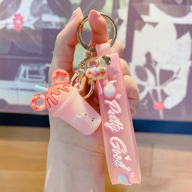 Fashion Creative Ice Cream Keychain Personality