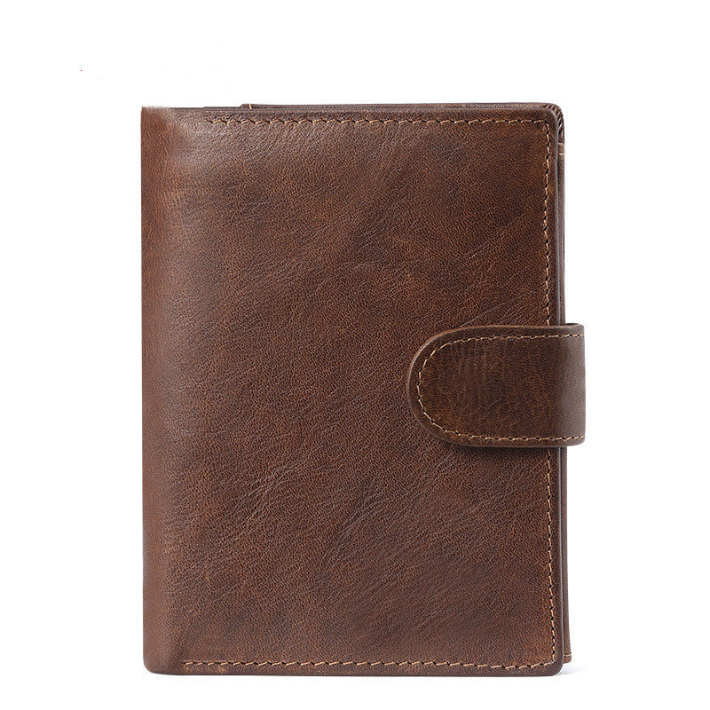 Crazy horse leather wallet for men – 6 color options comparison