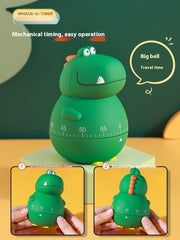Student timer alarm clock for kids – ABS frosted round pointer display