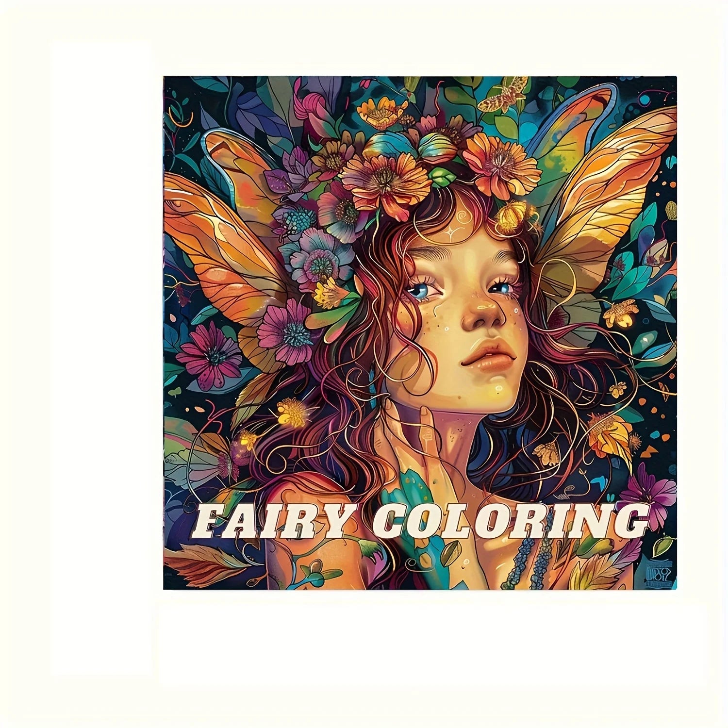 Fairy coloring book for adults – Pick N Drop gift USA Europe