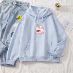 New Printed Sweater Loose Casual Men And Women Loose Round Neck Top