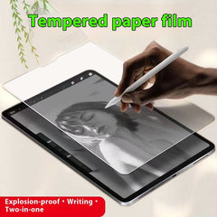 iPad paper texture screen protector – tempered glass writing film front view