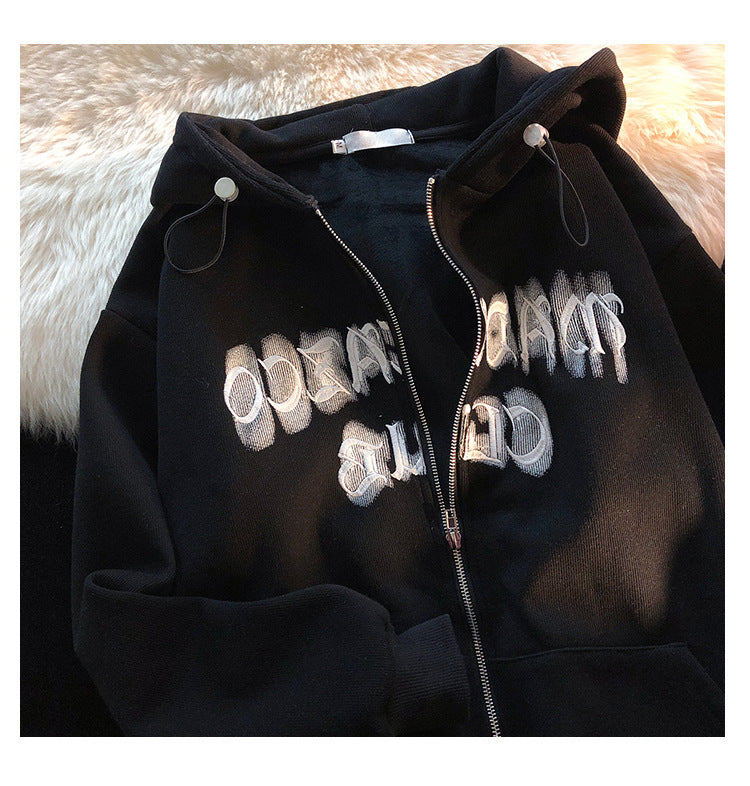 Sweater European And American Popular Jacket Couple Casual