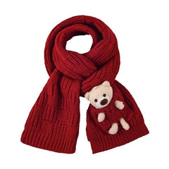 Short Knitted Handmade Small Scarf Women