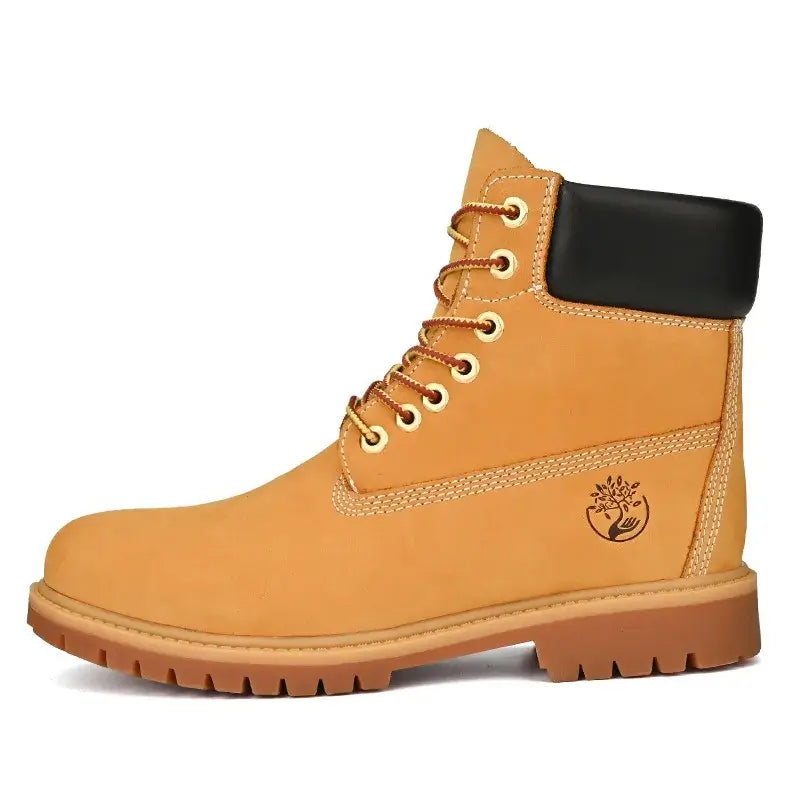 Mens Waterproof Hiking Boots Anti Slip Outdoor Shoes