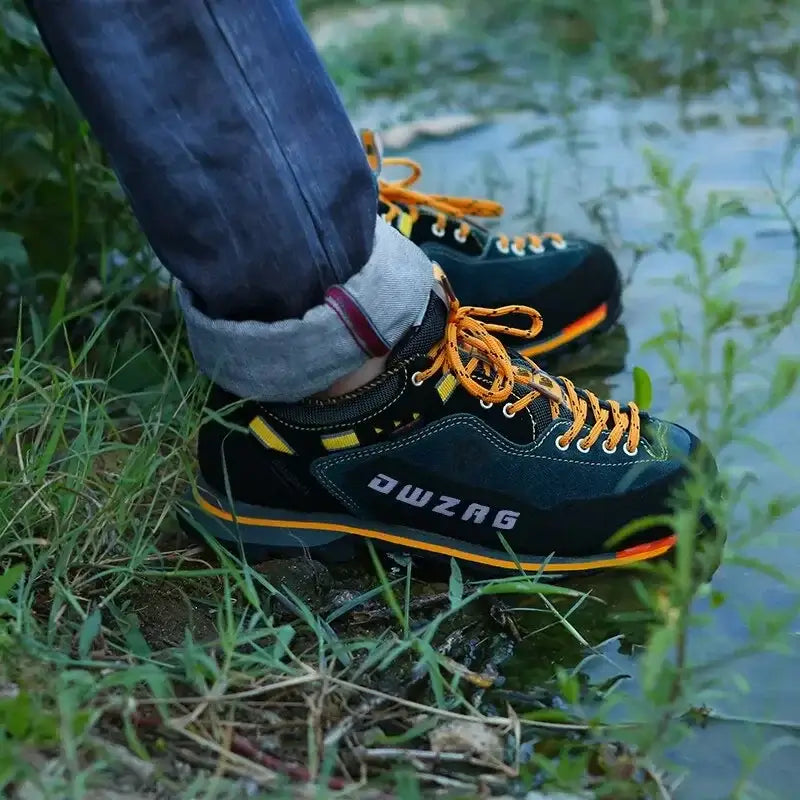 Mens Waterproof Hiking Boots Climbing and Snow Shoes