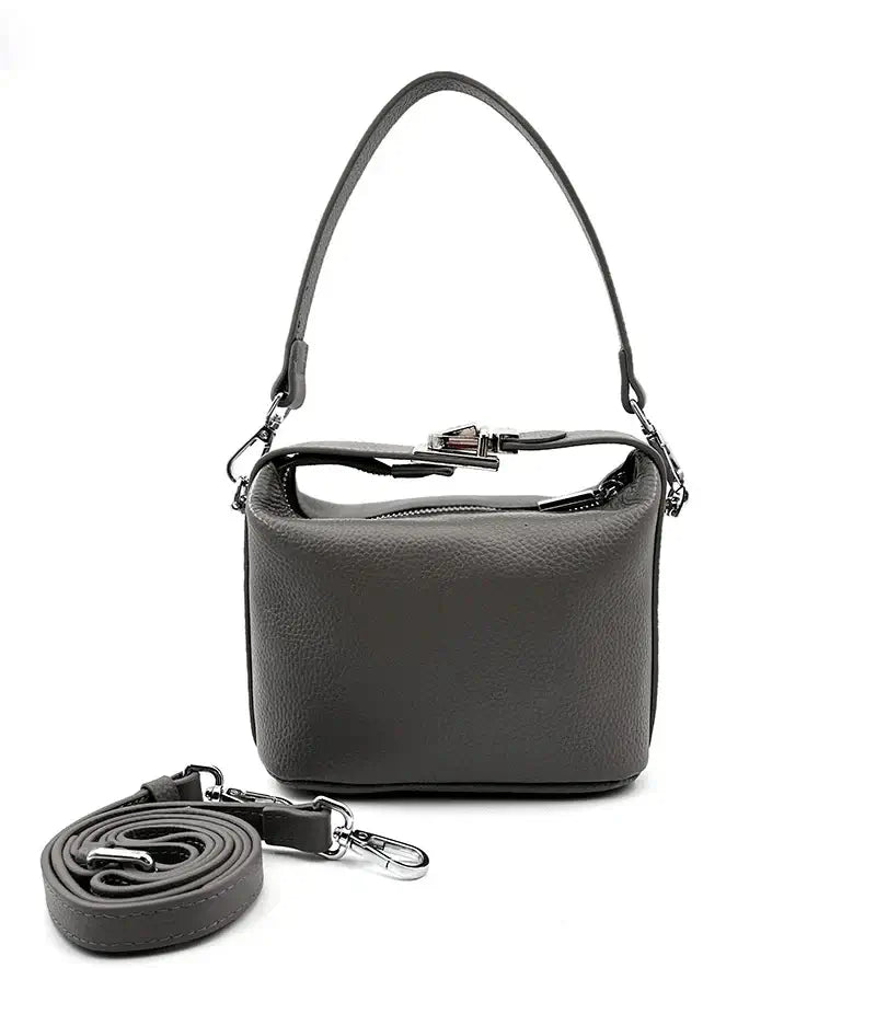 Womens Evening Clutch Bag Genuine Leather Crossbody