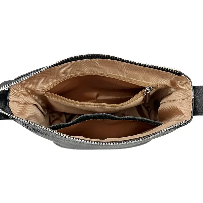 Womens Evening Clutch Bag Genuine Leather Crossbody